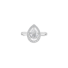 Pear Shaped Diamond Ring Thumbnail