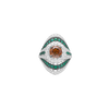 Brown Orange Diamond Ring Thumbnail