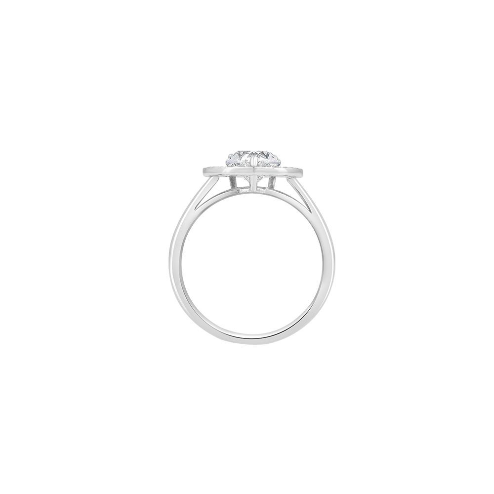 Heart Shaped Diamond Ring Image