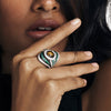 Brown Orange Diamond Ring Thumbnail