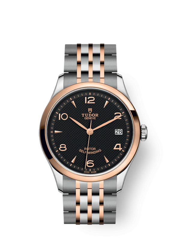 1926 - 36 mm steel case - Steel and rose gold Bracelet