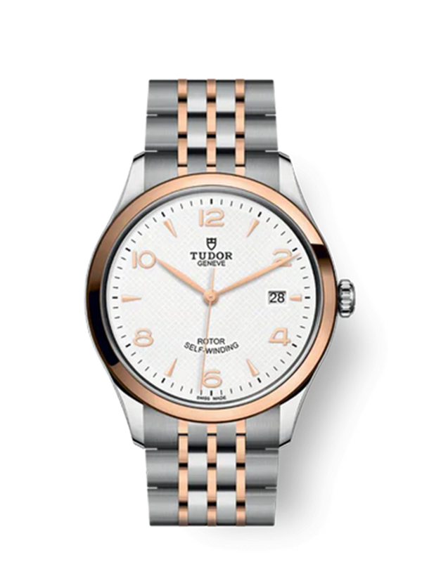 1926 - 39 mm steel case - Steel and rose gold bracelet