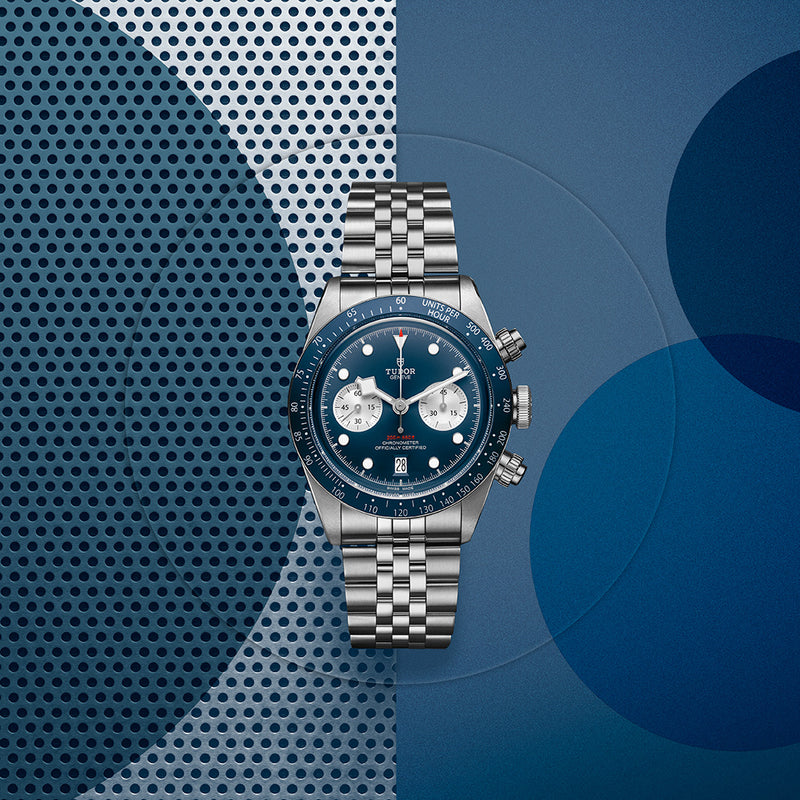 BLACK BAY CHRONO - 41 mm steel case - Steel bracelet