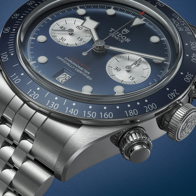 BLACK BAY CHRONO - 41 mm steel case - Steel bracelet