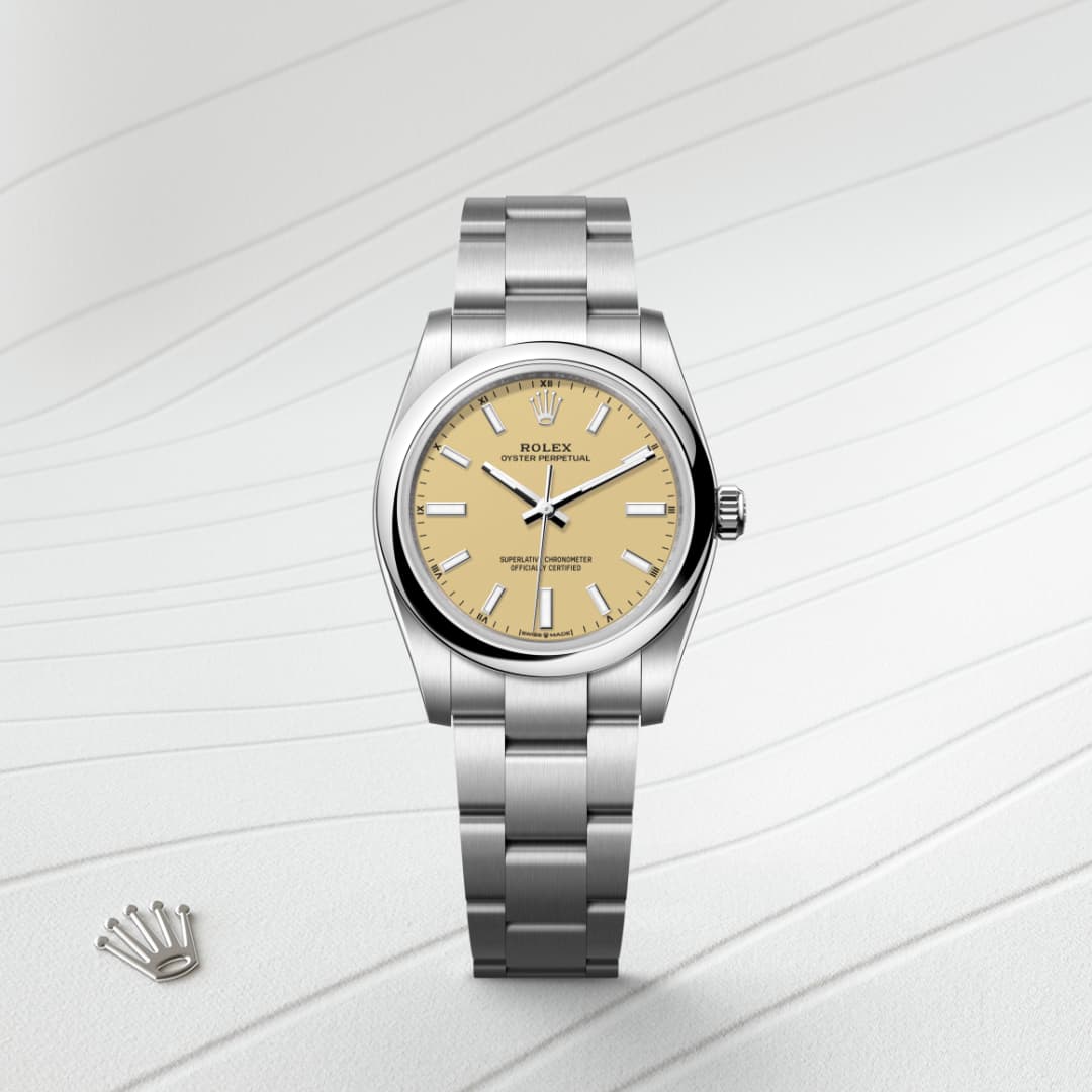 Oyster, 34 mm, Oystersteel