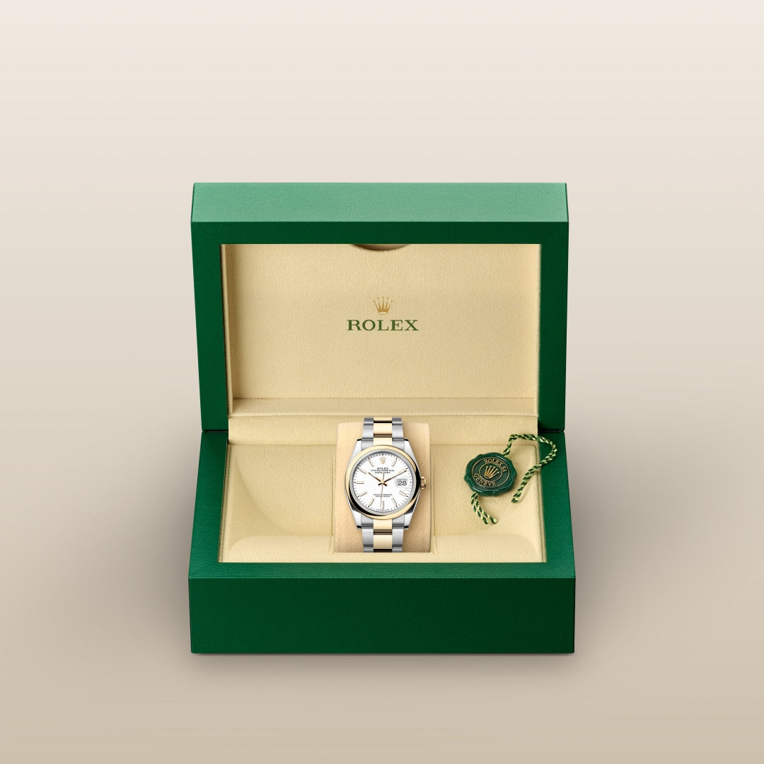 Oyster, 36 mm, Oystersteel and yellow gold