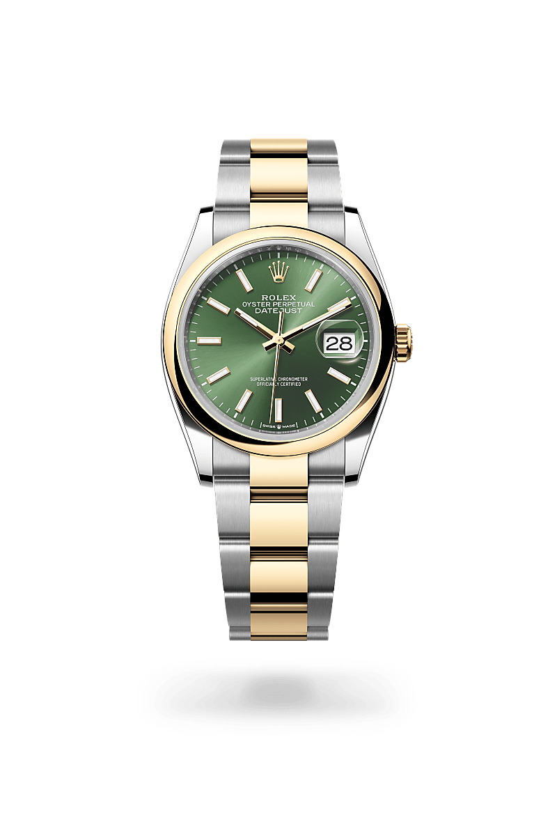Oyster, 36 mm, Oystersteel and yellow gold