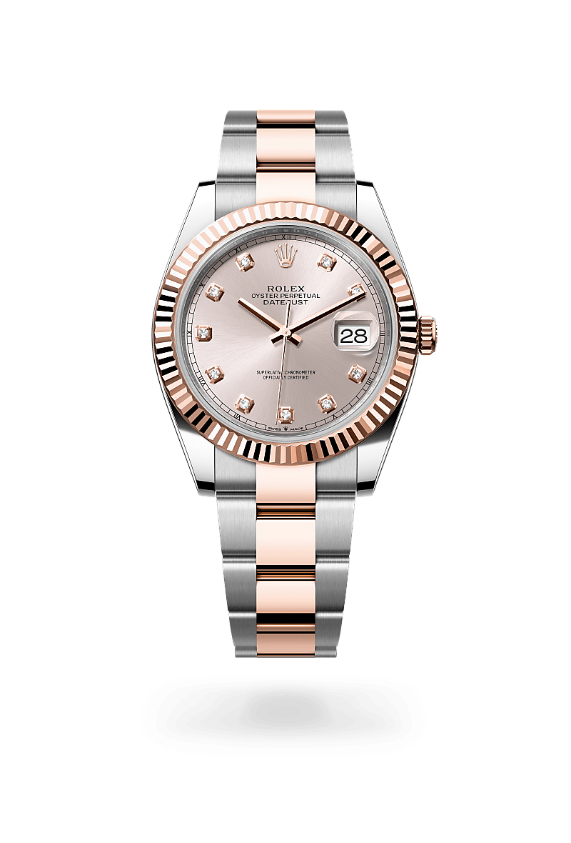 Oyster, 41 mm, Oystersteel and Everose gold