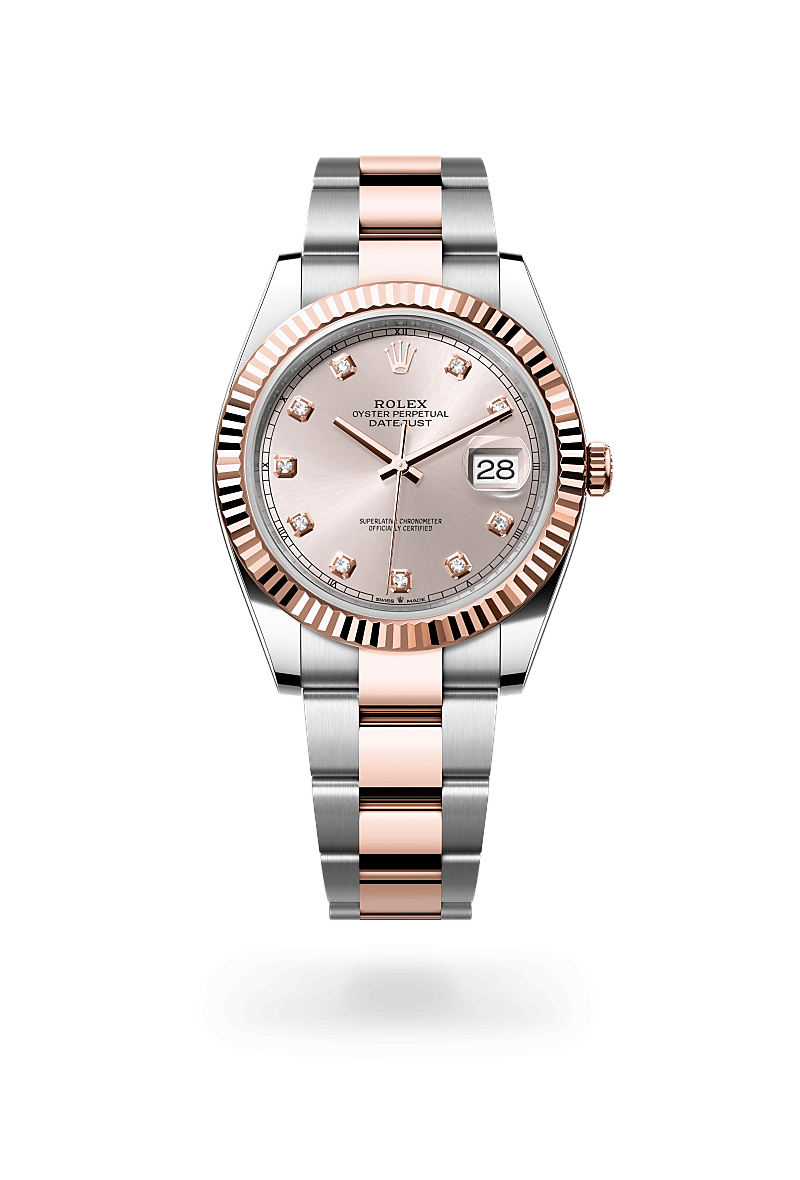 Oyster, 41 mm, Oystersteel and Everose gold