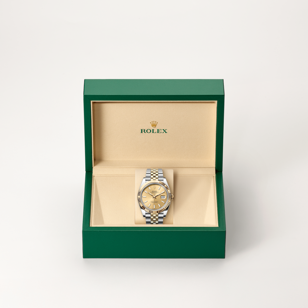 Oyster, 41 mm, Oystersteel and yellow gold