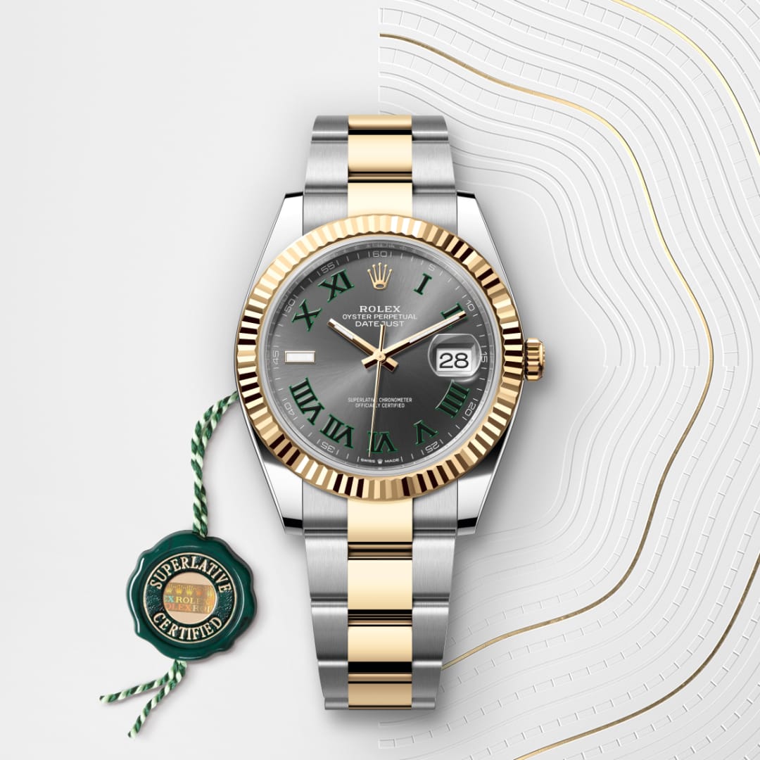 Oyster, 41 mm, Oystersteel and yellow gold