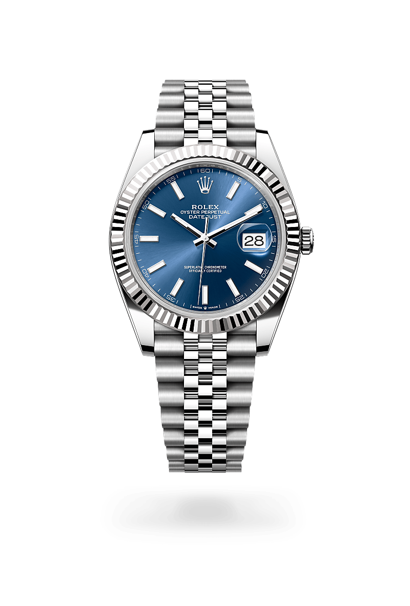 Oyster, 41 mm, Oystersteel and white gold