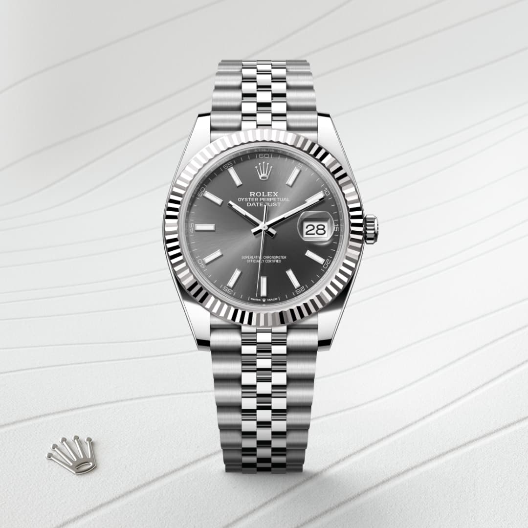 Oyster, 41 mm, Oystersteel and white gold