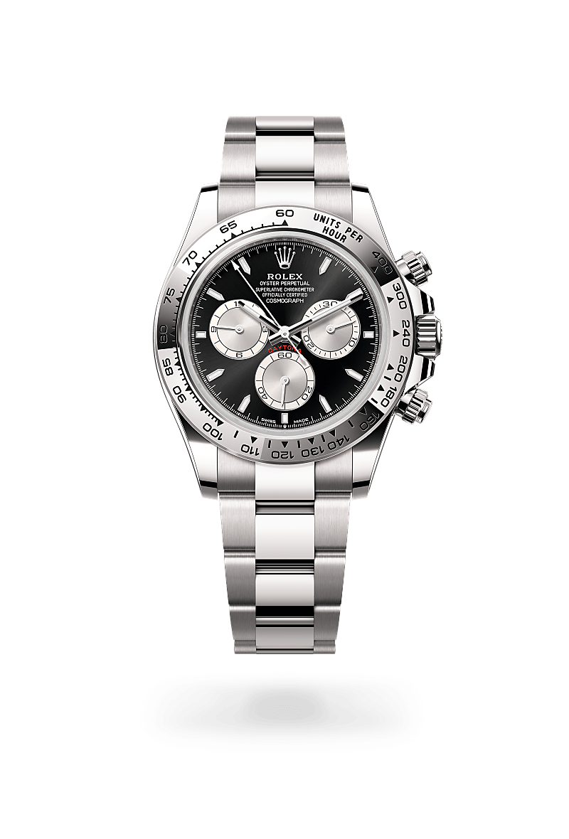 Oyster, 40 mm, white gold