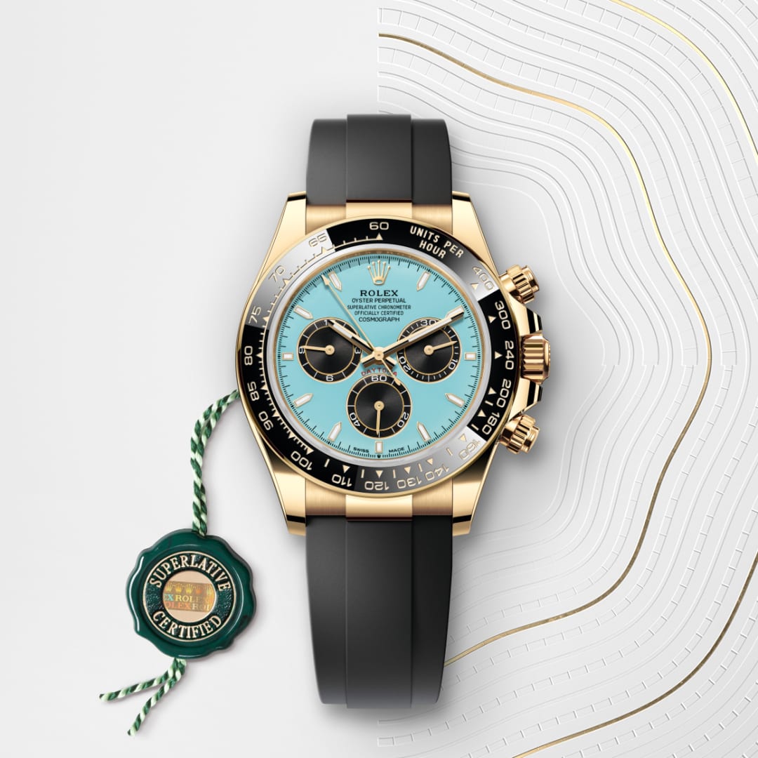 Oyster, 40 mm, yellow gold