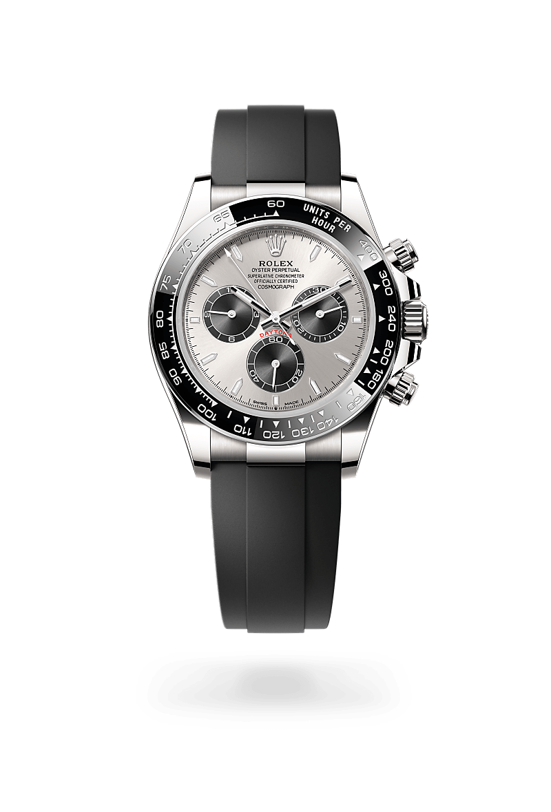Oyster, 40 mm, white gold