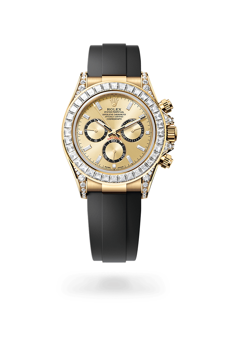 Oyster, 40 mm, yellow gold and diamonds
