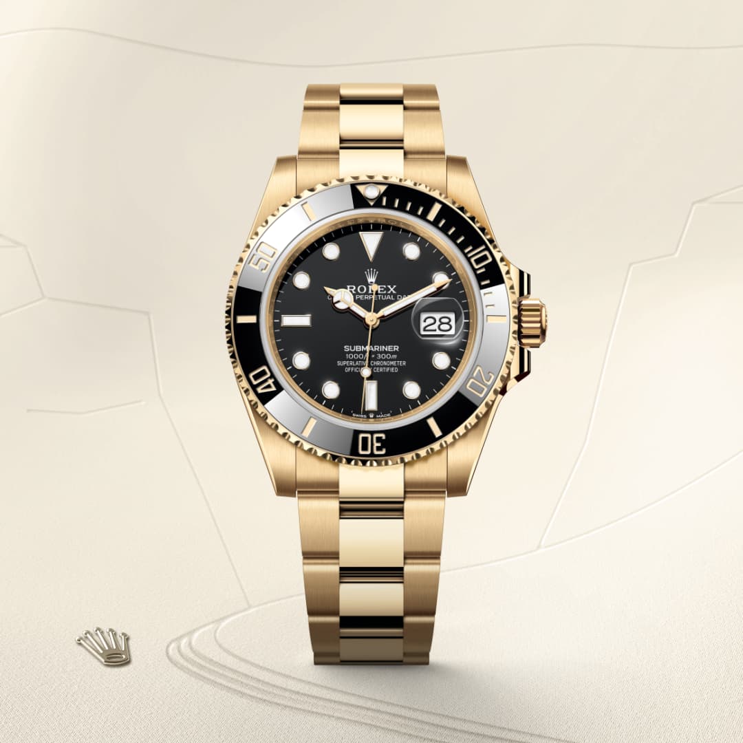 Oyster, 41 mm, yellow gold