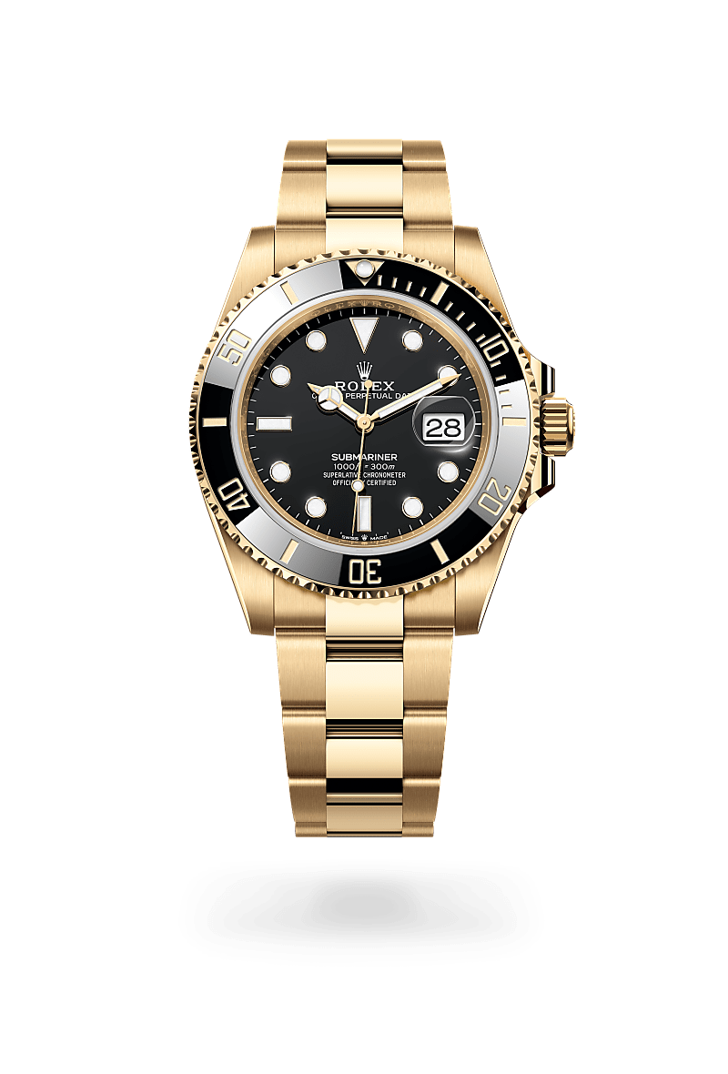 Oyster, 41 mm, yellow gold