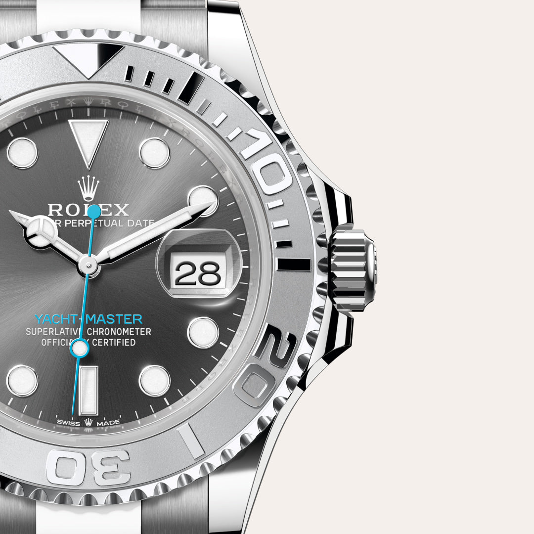 Oyster, 40 mm, Oystersteel and platinum