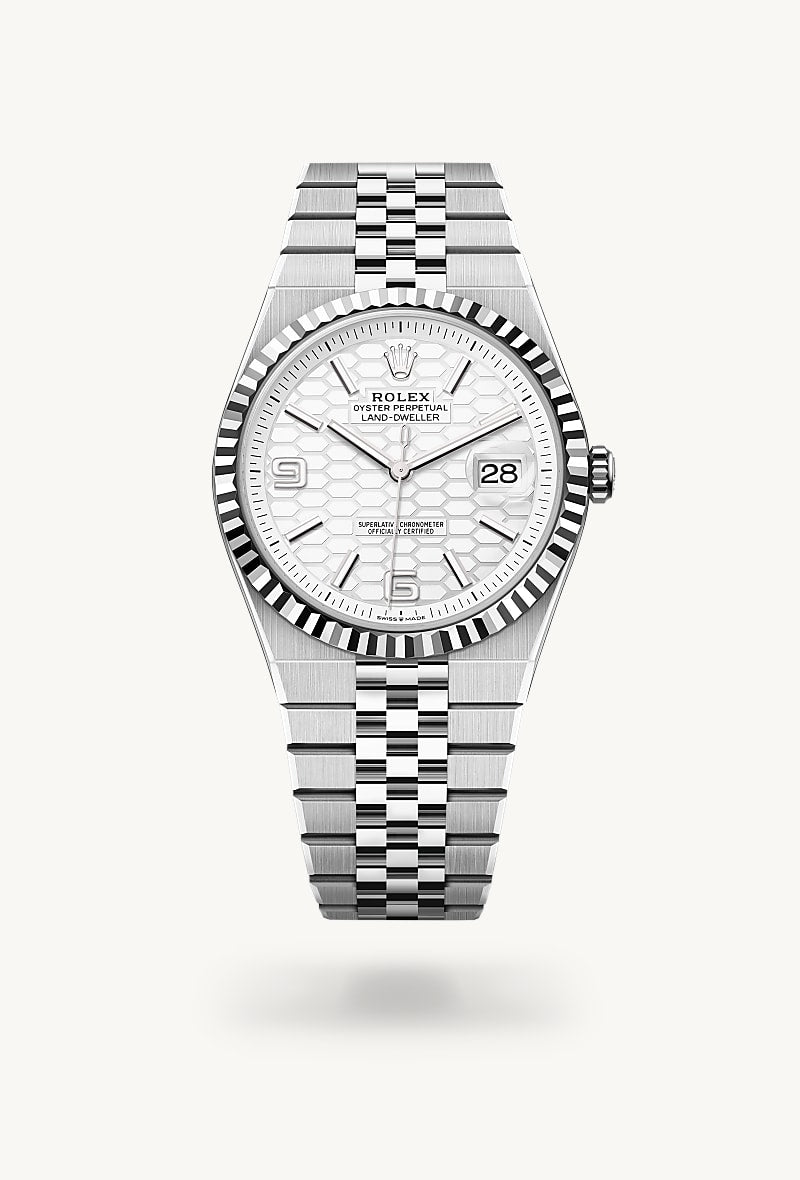 Oyster, 40 mm, Oystersteel and white gold