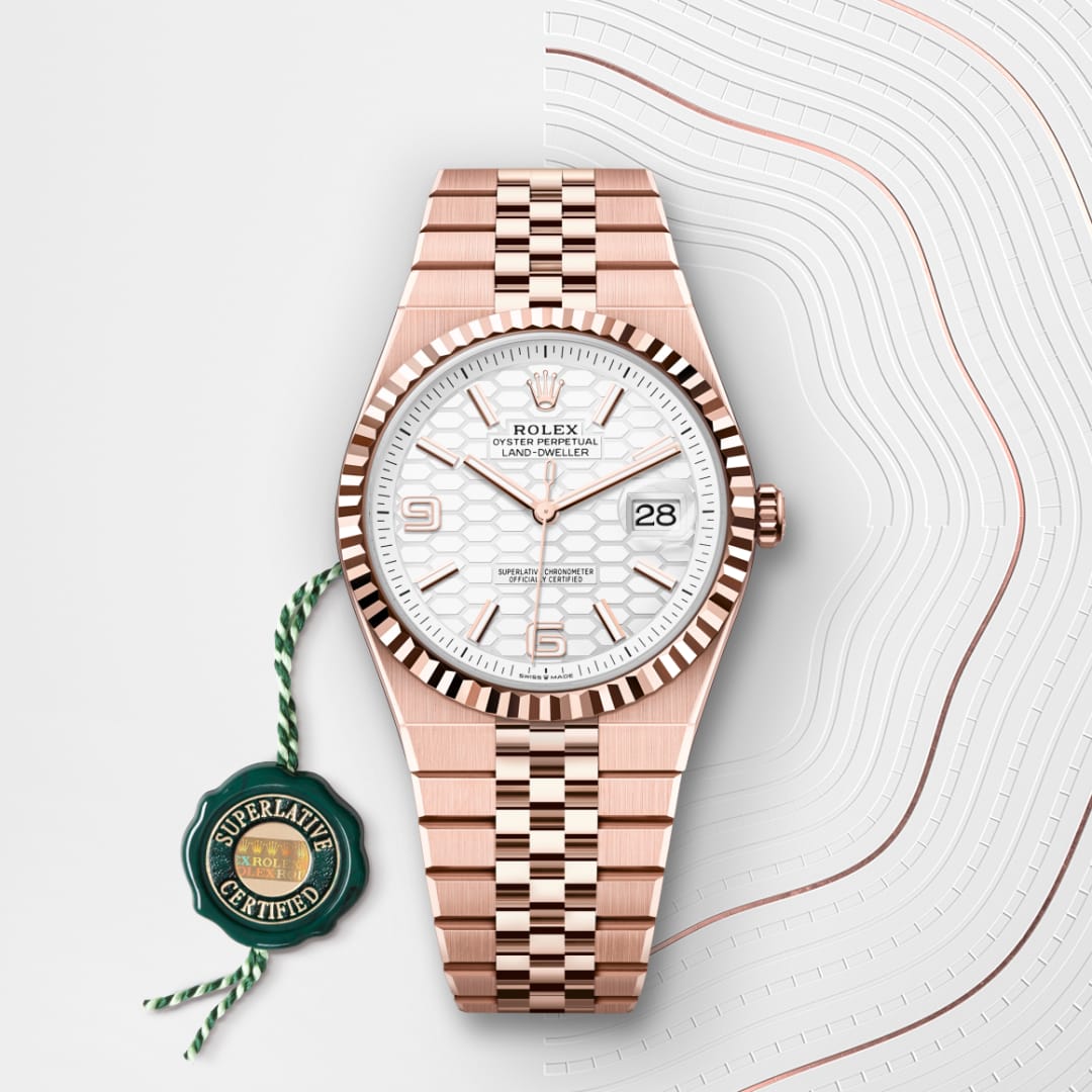 Oyster, 40 mm, Everose gold