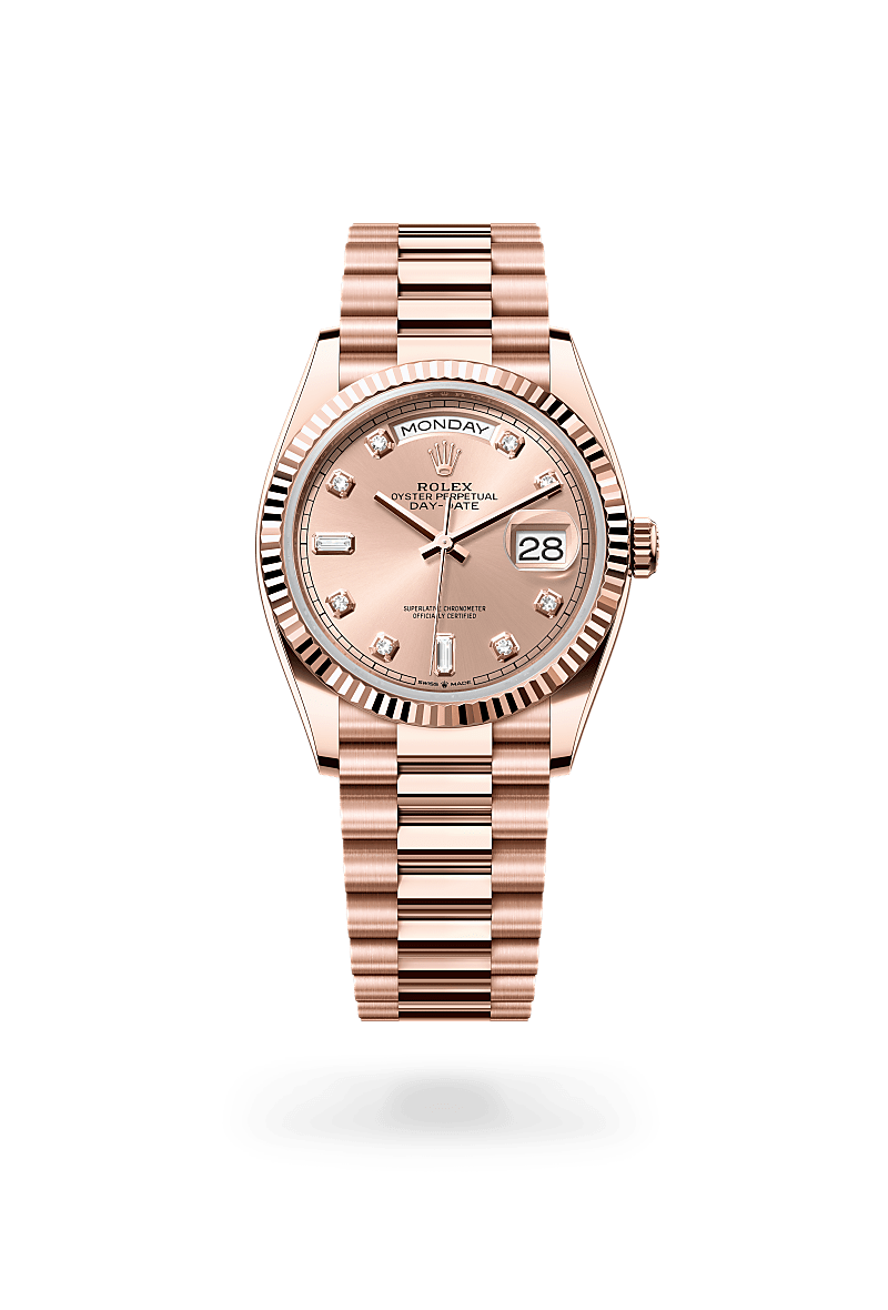 Oyster, 36 mm, Everose gold