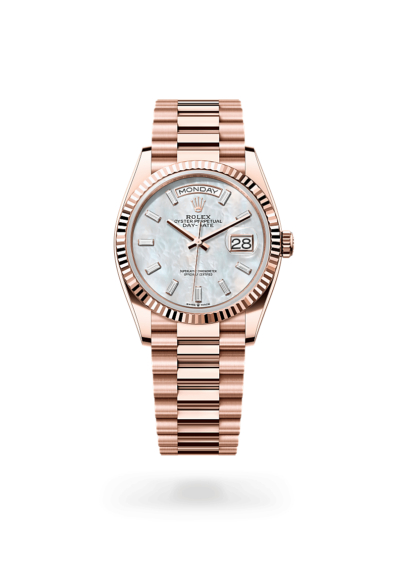Oyster, 36 mm, Everose gold