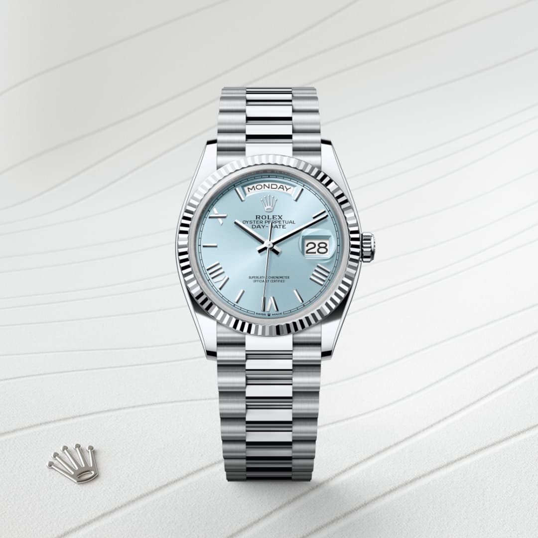 Oyster, 36 mm, platinum