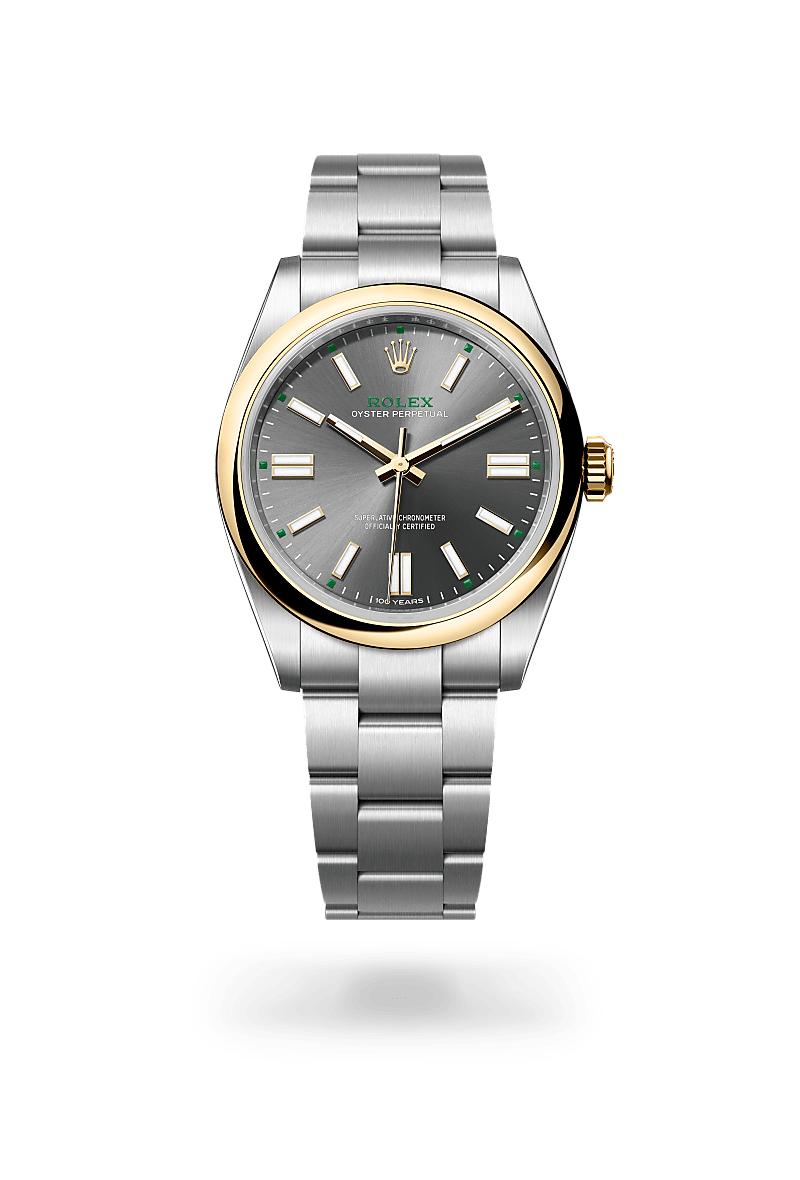 Oyster, 41 mm, Oystersteel and yellow gold
