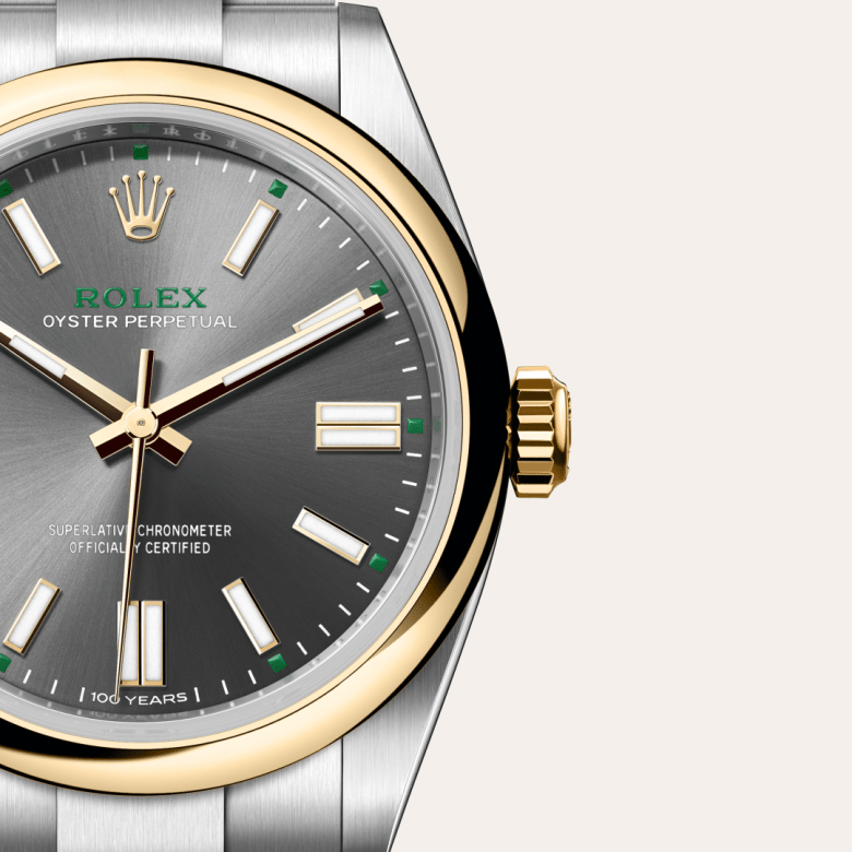 Oyster, 41 mm, Oystersteel and yellow gold