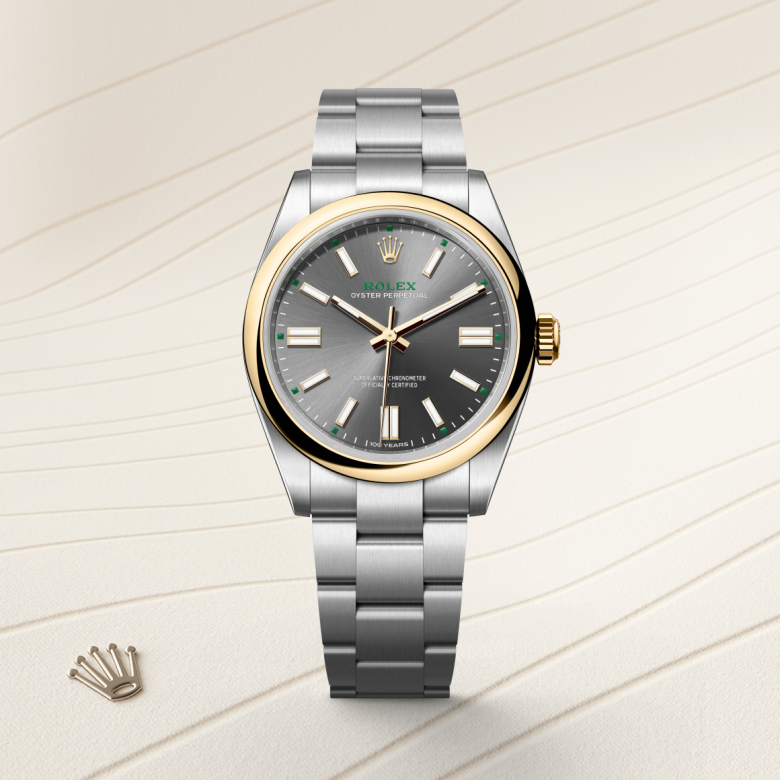 Oyster, 41 mm, Oystersteel and yellow gold