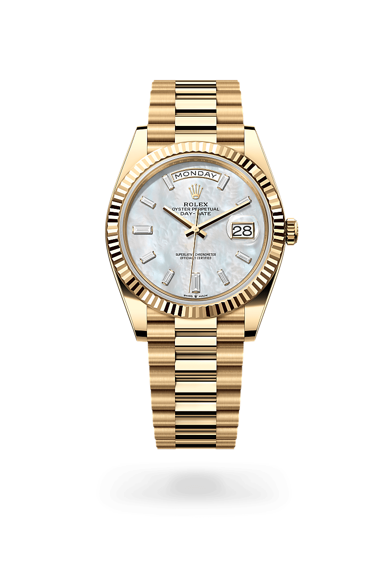 Oyster, 40 mm, yellow gold