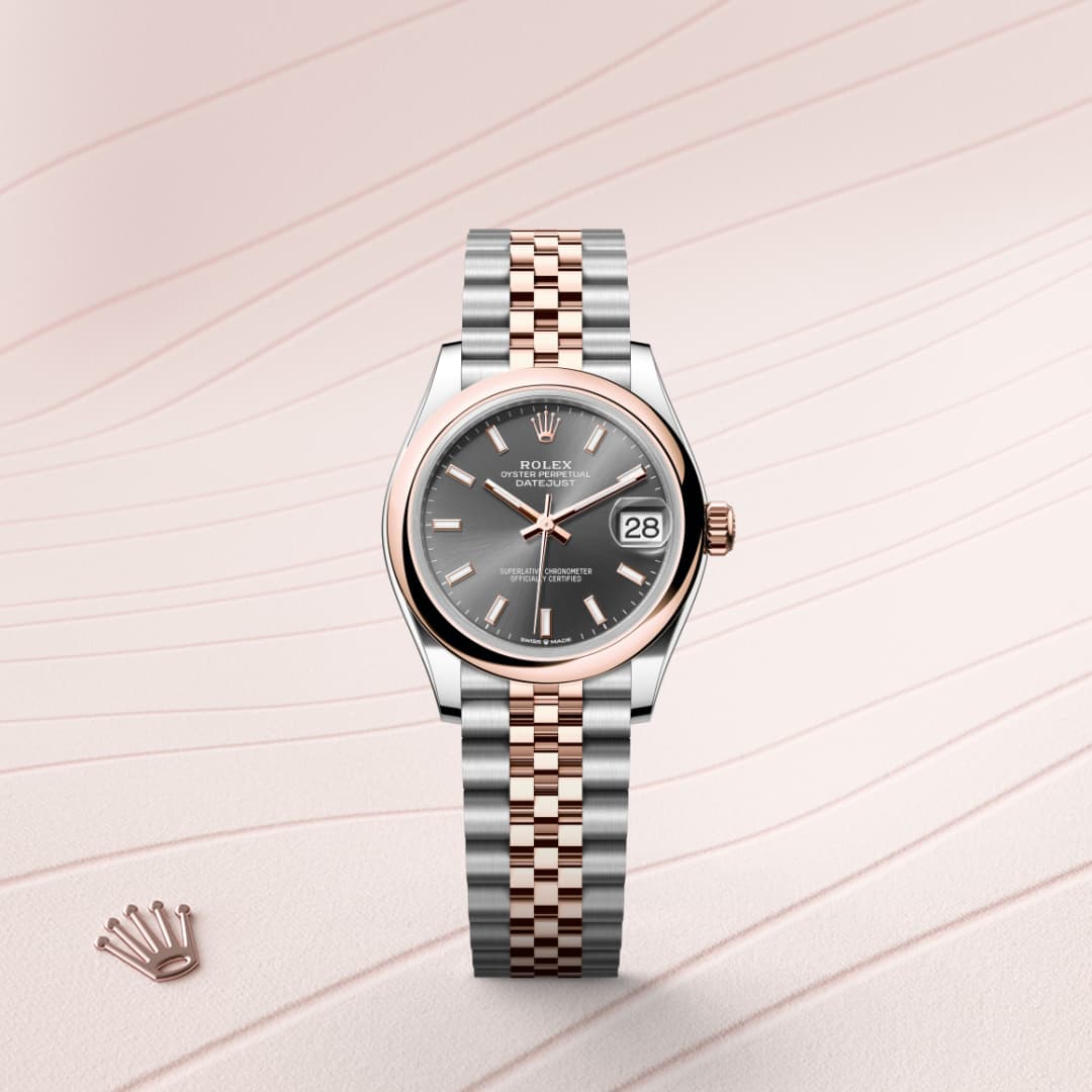 Oyster, 31 mm, Oystersteel and Everose gold