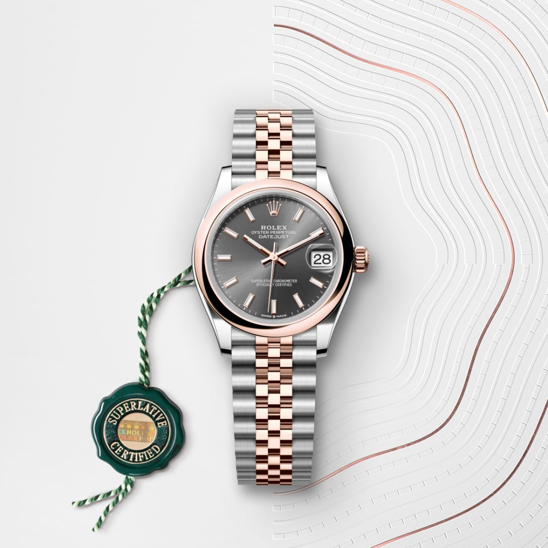 Oyster, 31 mm, Oystersteel and Everose gold