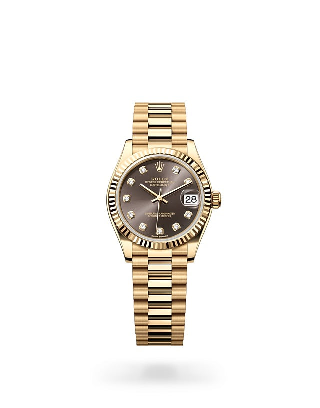 Rolex DAY-DATE Oyster, 36 mm, yellow gold M128238-0008– Dia Precious