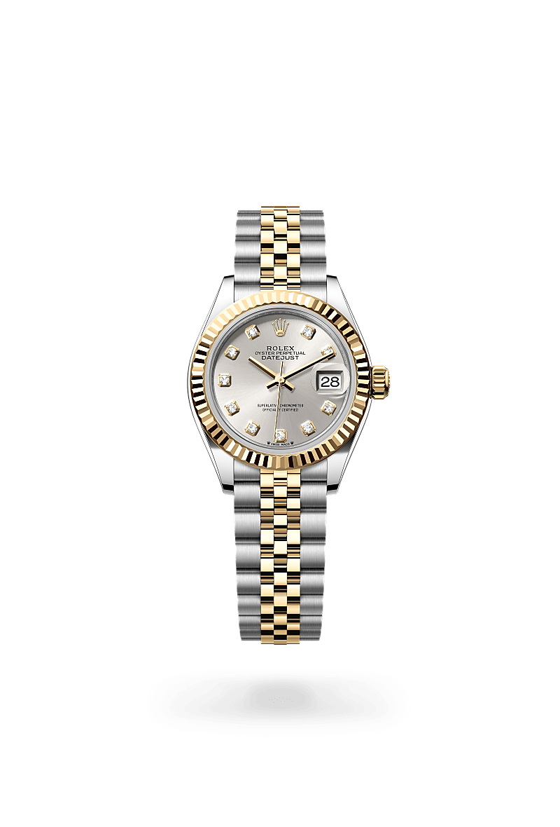 Oyster, 28 mm, Oystersteel and yellow gold