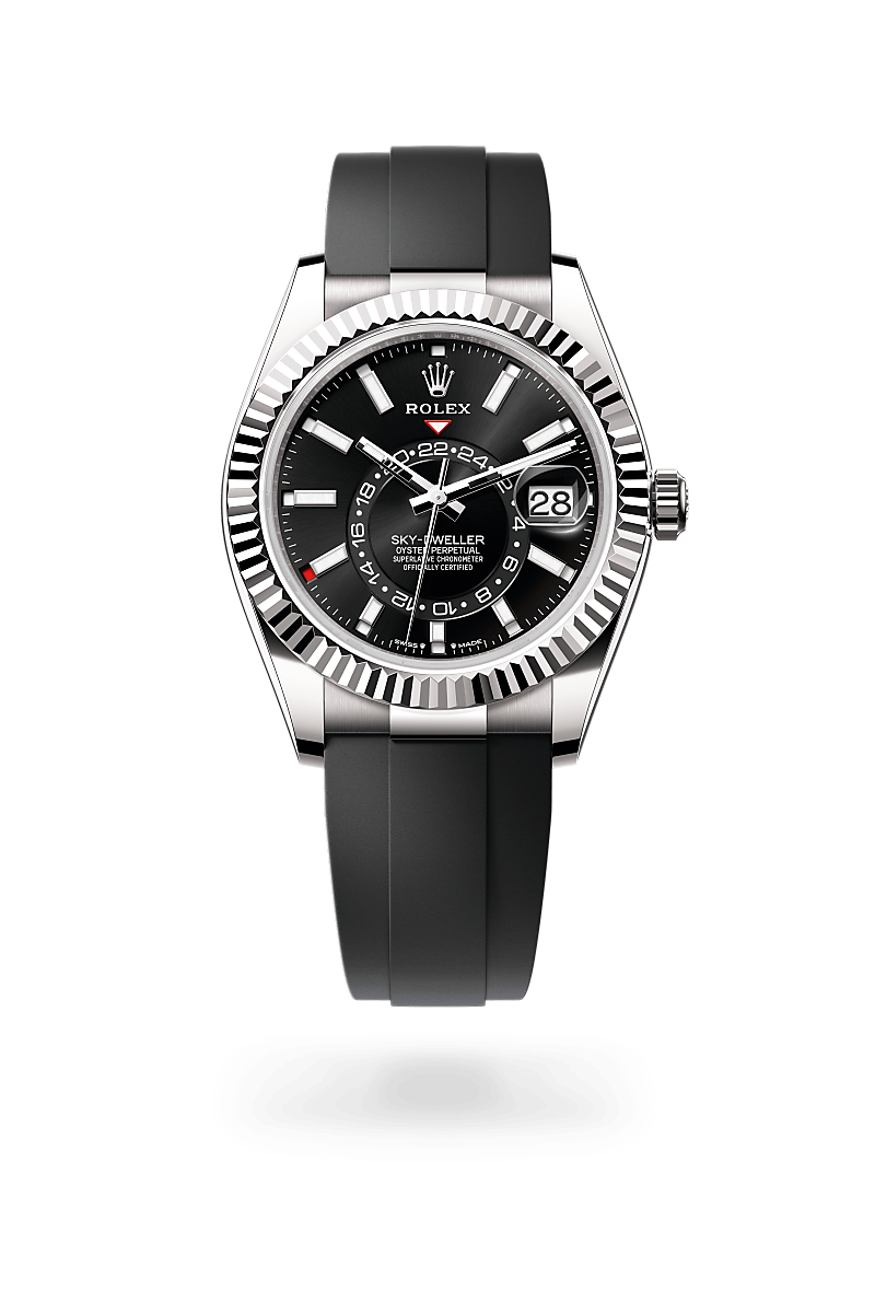 Oyster, 42 mm, white gold