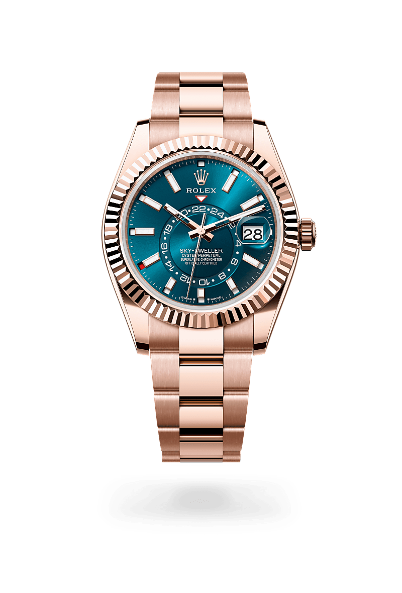 Oyster, 42 mm, Everose gold