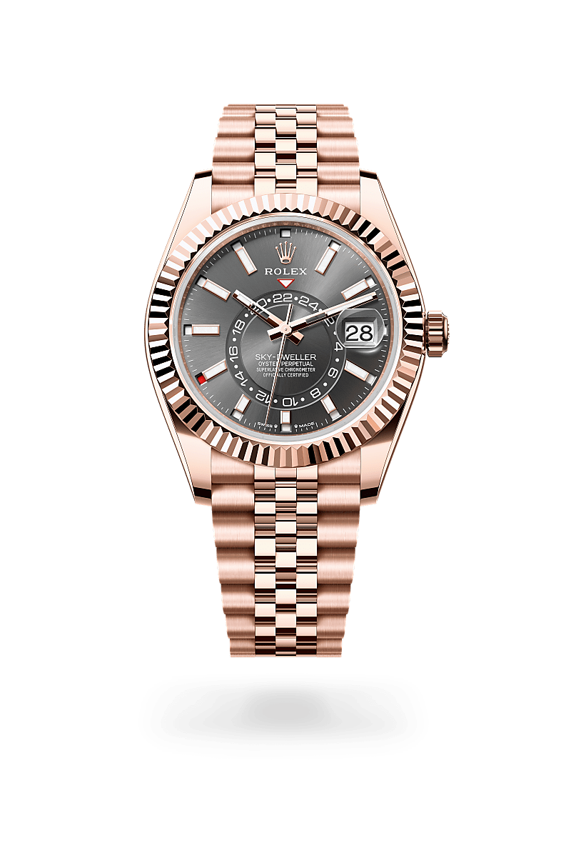 Oyster, 42 mm, Everose gold