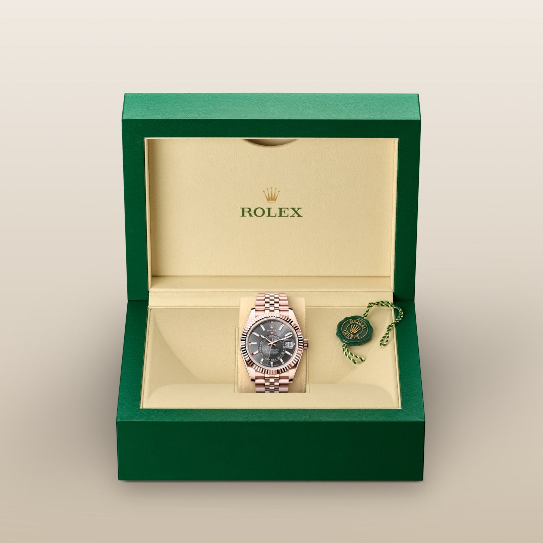 Oyster, 42 mm, Everose gold