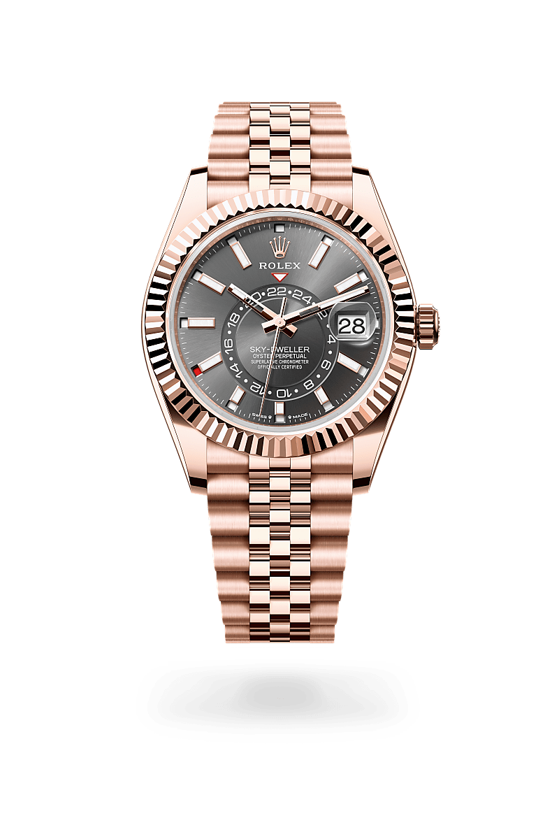 Oyster, 42 mm, Everose gold