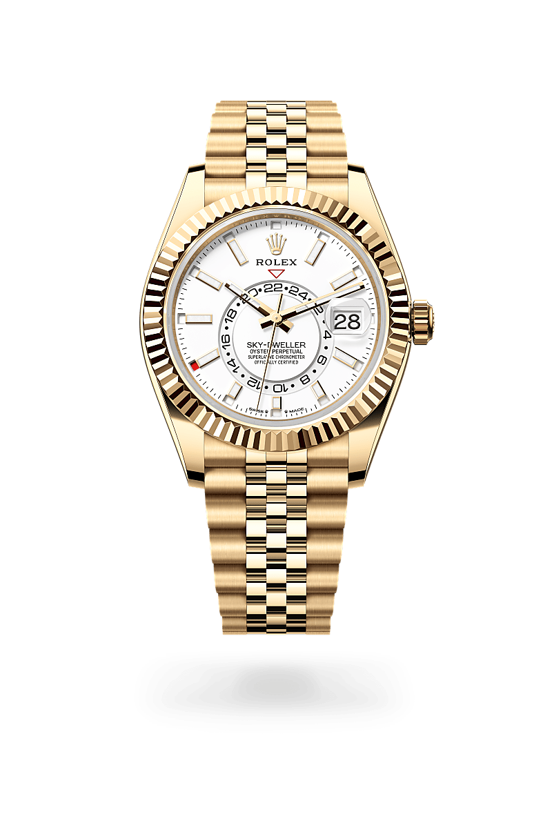 Oyster, 42 mm, yellow gold