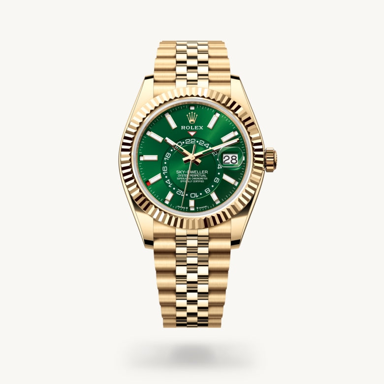 Oyster, 42 mm, yellow gold