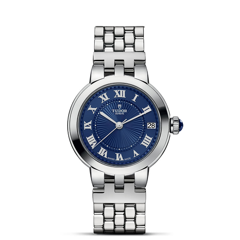 Clair de Rose - 34mm steel case - Blue dial