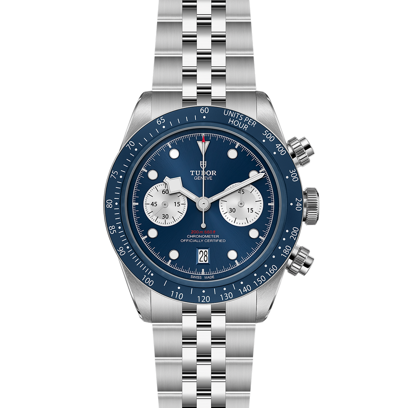 BLACK BAY CHRONO - 41 mm steel case - Steel bracelet