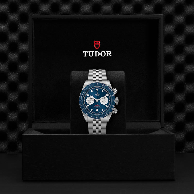 BLACK BAY CHRONO - 41 mm steel case - Steel bracelet