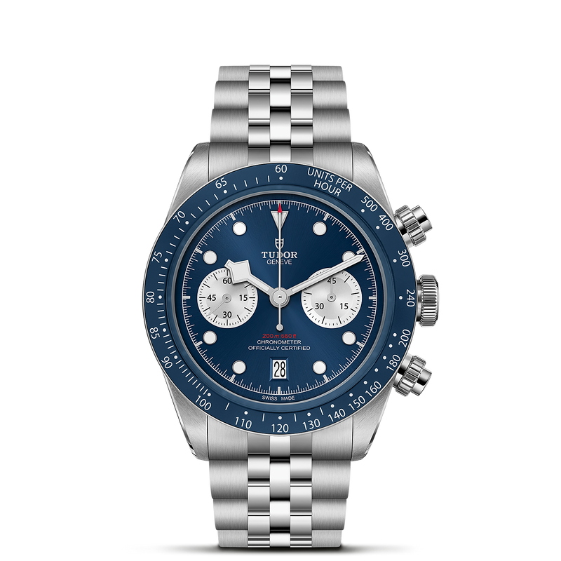 BLACK BAY CHRONO - 41 mm steel case - Steel bracelet