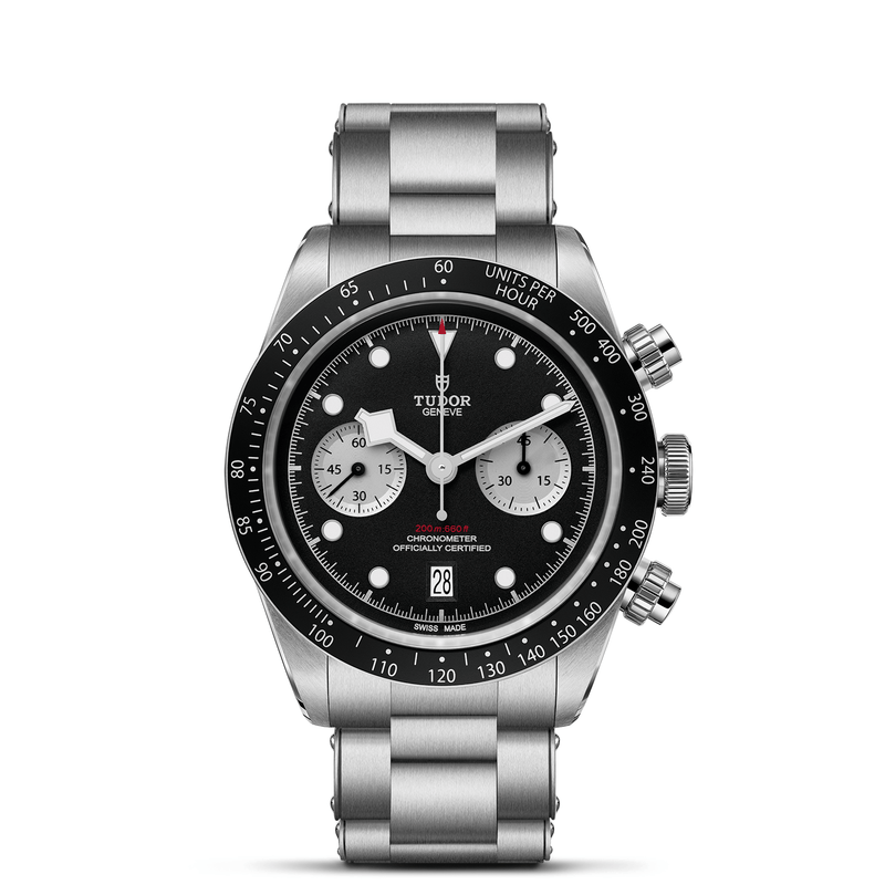 BLACK BAY CHRONO - 41 mm steel case - Steel bracelet