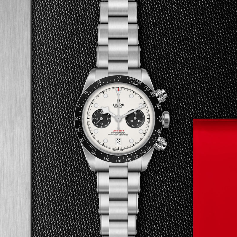BLACK BAY CHRONO - 41 mm steel case - Steel bracelet